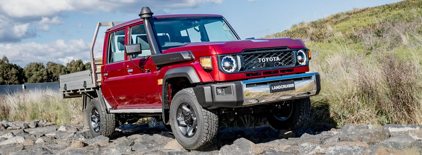 Toyota Unveils Upgraded LandCruiser 70 Series With Four-Cylinder Auto Option