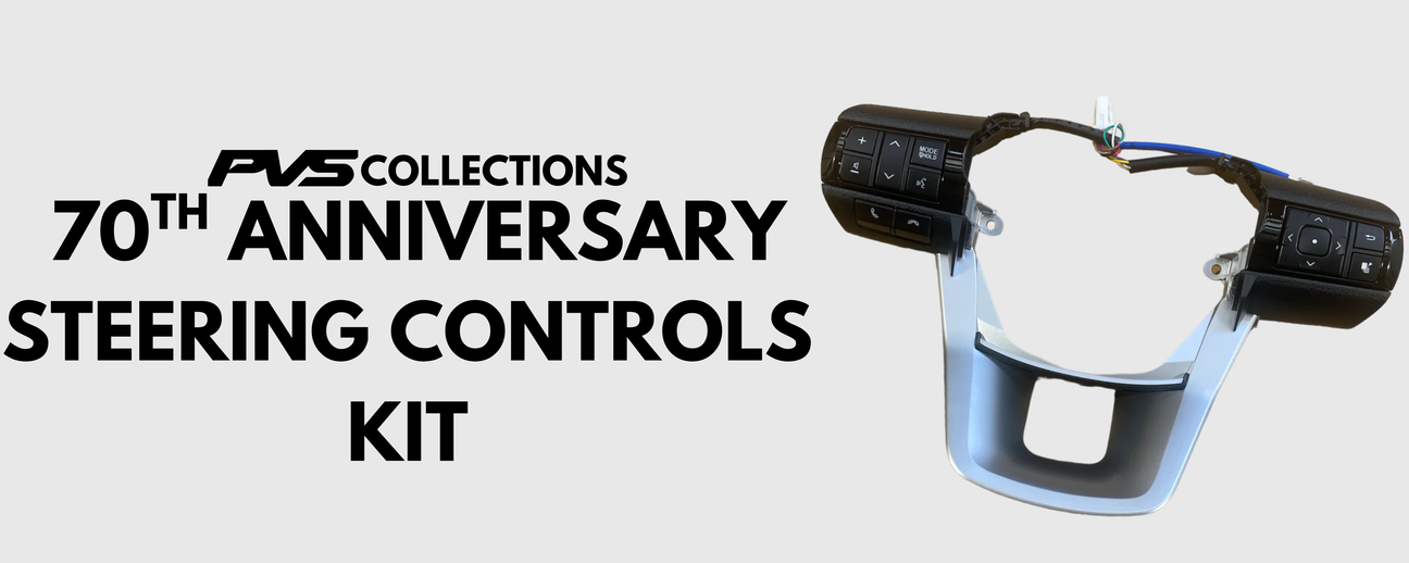 LandCruiser 70 Series | 70TH Anniversary Steering Wheel Controls
