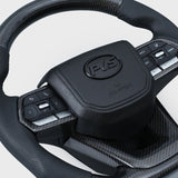 Traditional Carbon Leather Steering Wheel Upgrade Kit for Toyota