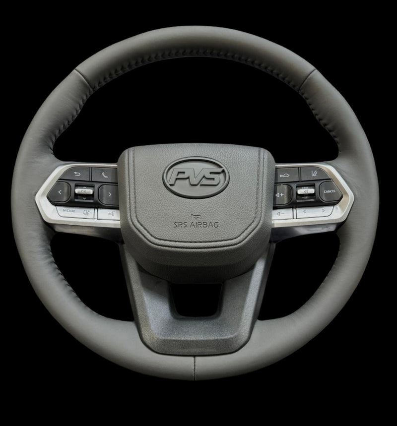 Basic Grey Steering Wheel Upgrade Kit for Toyota