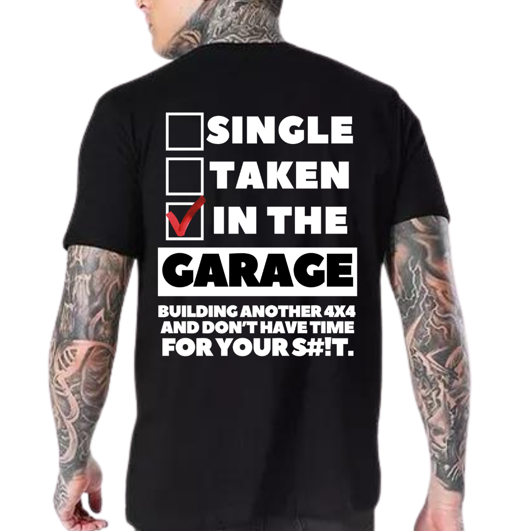 PVS Garage Black T-Shirt