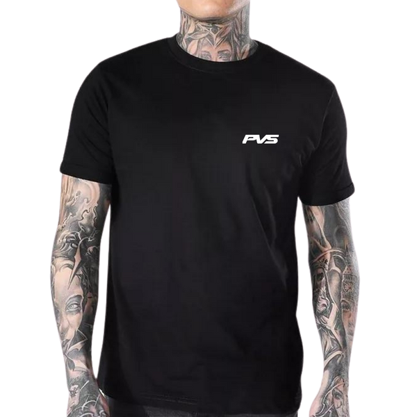 PVS Gradient Black T-Shirt detail view | PVS Automotive