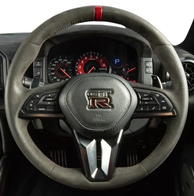 Nismo Style Alcantara Steering Wheel to Suit Nissan R35 GTR