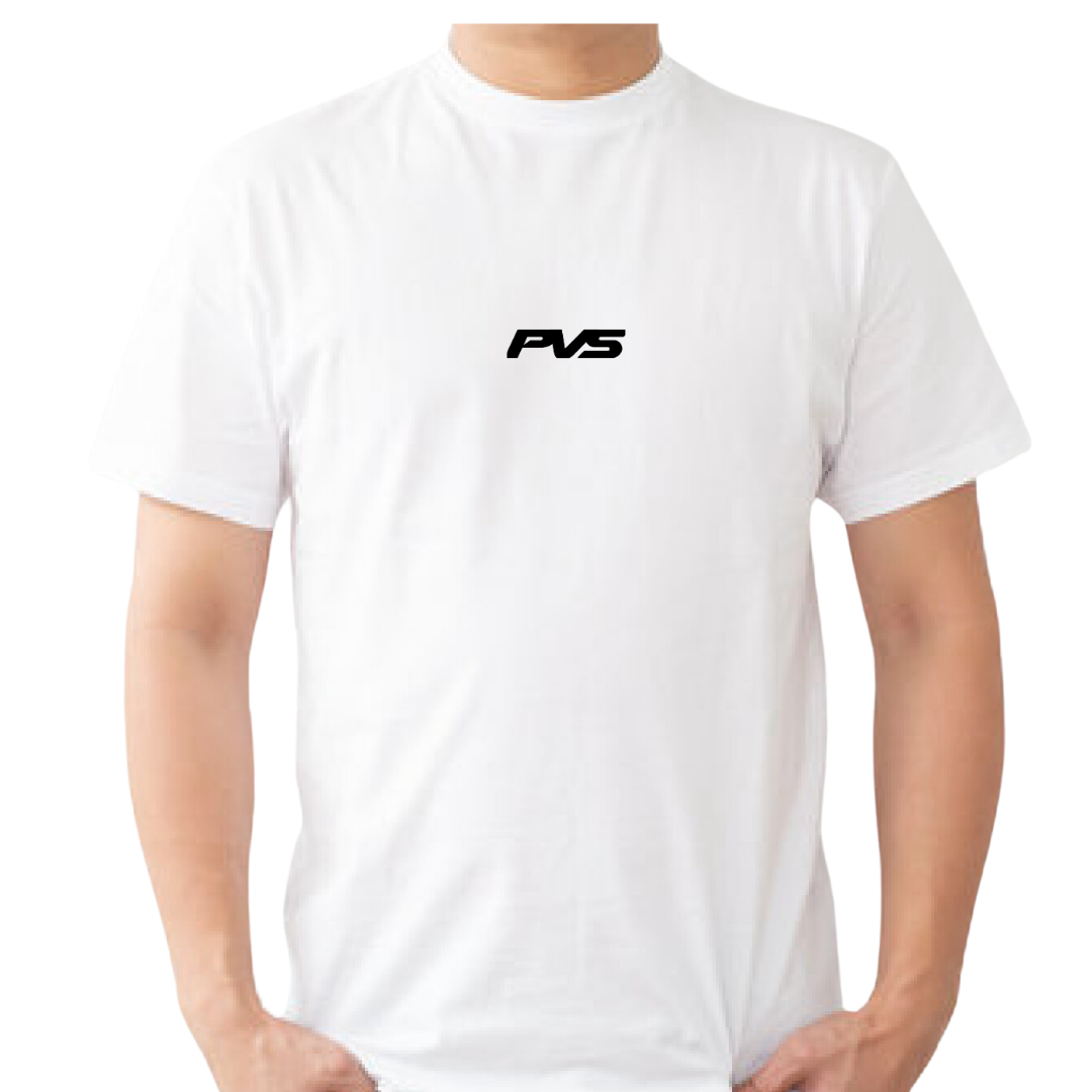 PVS Logo White T-Shirt