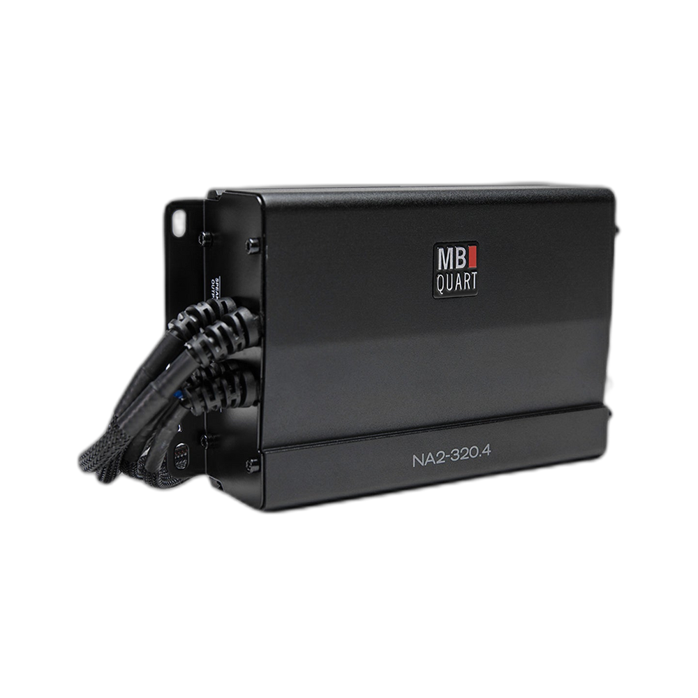 MBQuart 4 x 80 Watt Compact Powersports Amplifier