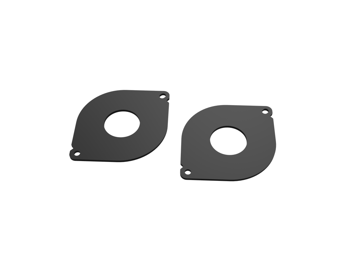 40mm Speaker/Tweeter Mounts To Suit 70 Series Land Cruiser | Pair