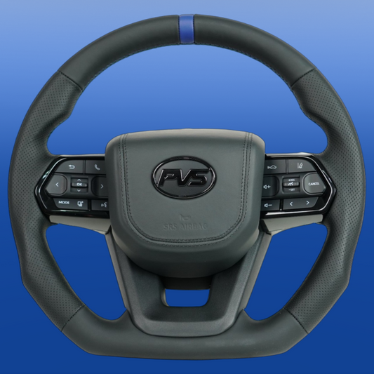 Midnight Blue Limited Edition V5 Leather Steering Wheel Upgrade Kit for Toyota