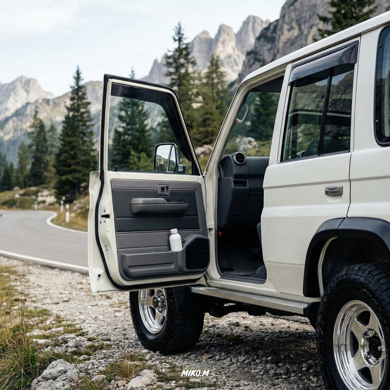 Front Speaker Door Pods with Pocket for 70 Series LandCruiser | PVS Automotive