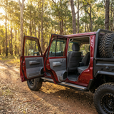 Front + Rear Speaker Door Pods with Pocket