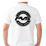 PVS Round Logo White T-Shirt