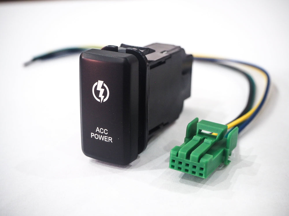 ACC Power LED Push Switch to suit Toyota LandCruiser & Hilux