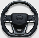 Traditional Carbon Leather Steering Wheel Upgrade Kit for Toyota