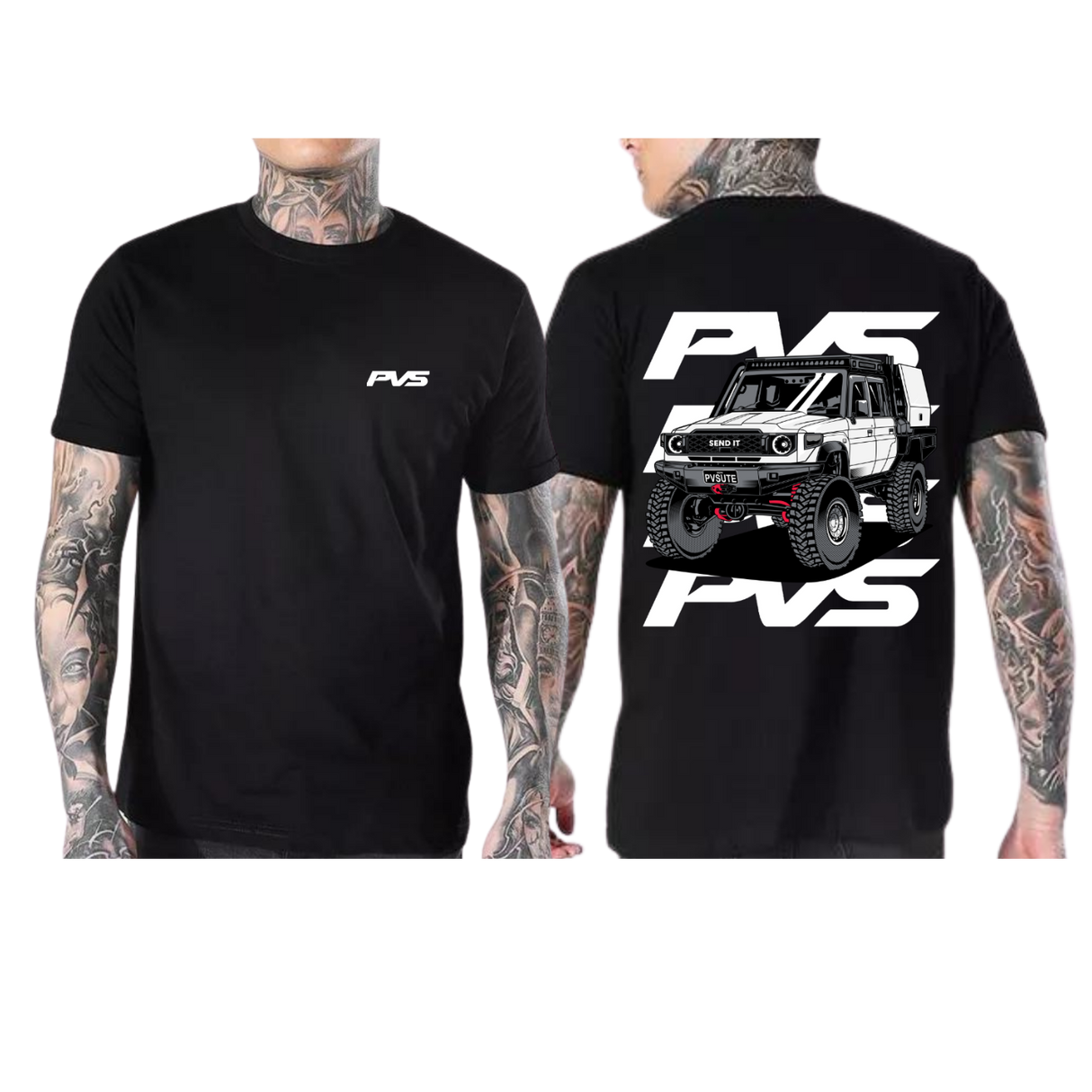 PVS Gradient Black T-Shirt