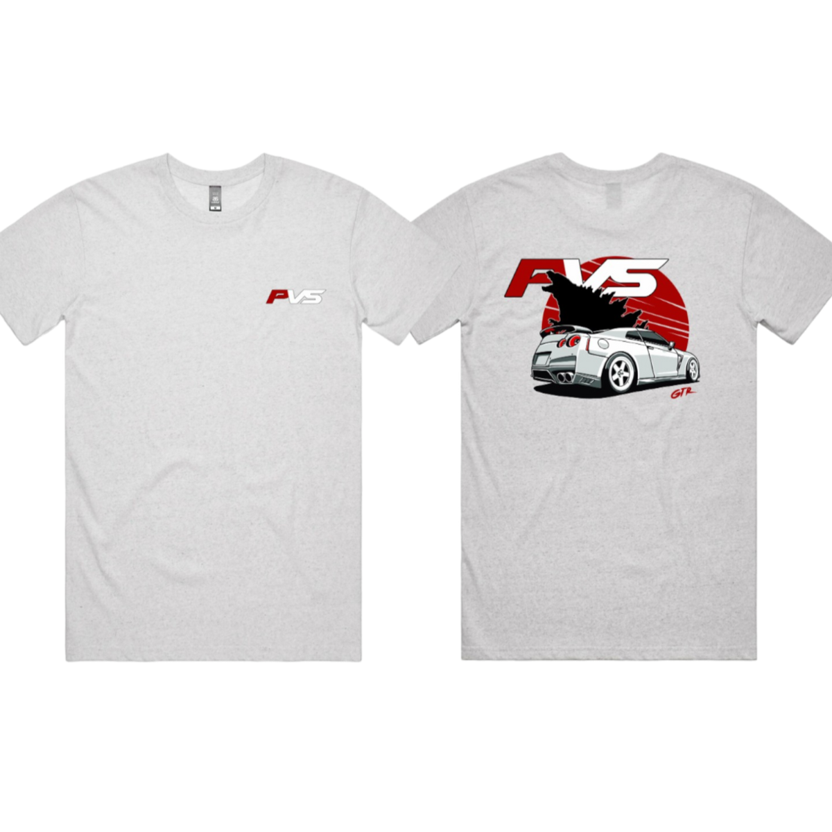 PVS GTR T-Shirt rear view | PVS Automotive