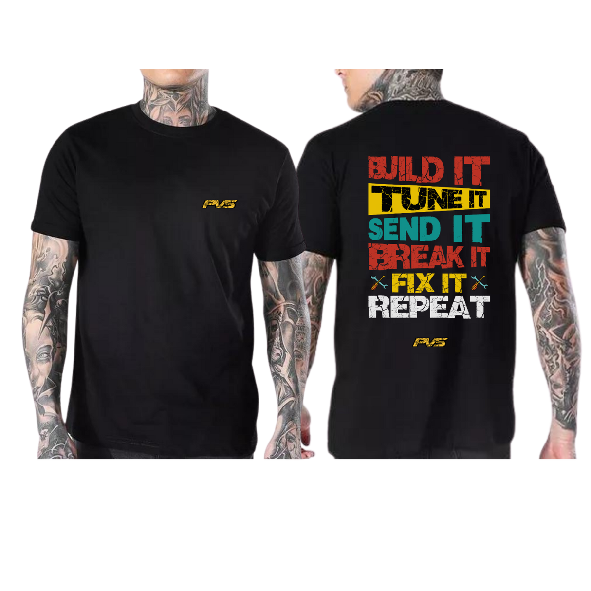 PVS Build It Black T-Shirt