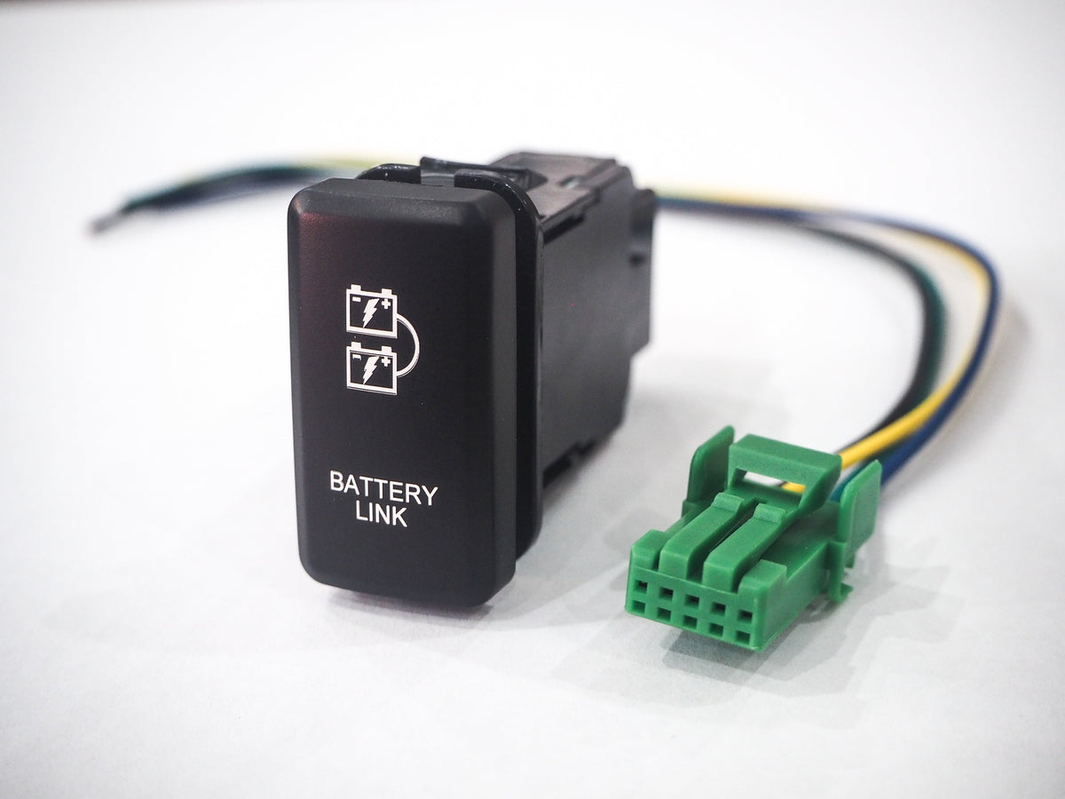Battery Link LED Push Switch to suit Toyota LandCruiser & Hilux
