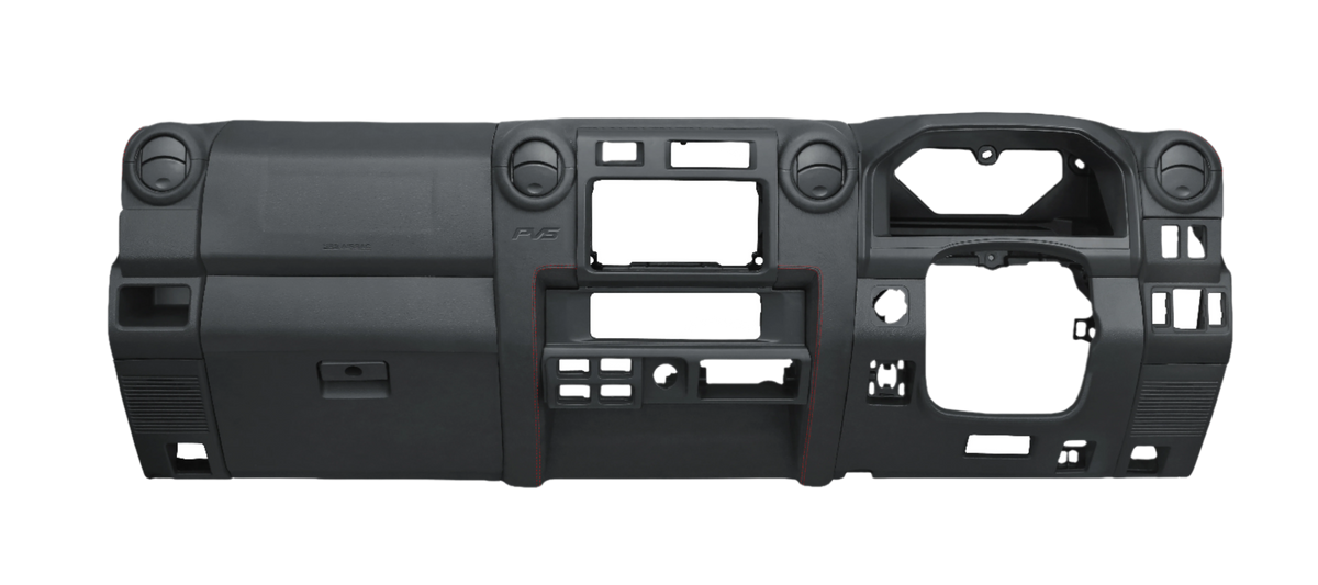 Black Dashboard Upgrade for Toyota 70 Series LandCruiser (2008-2026)