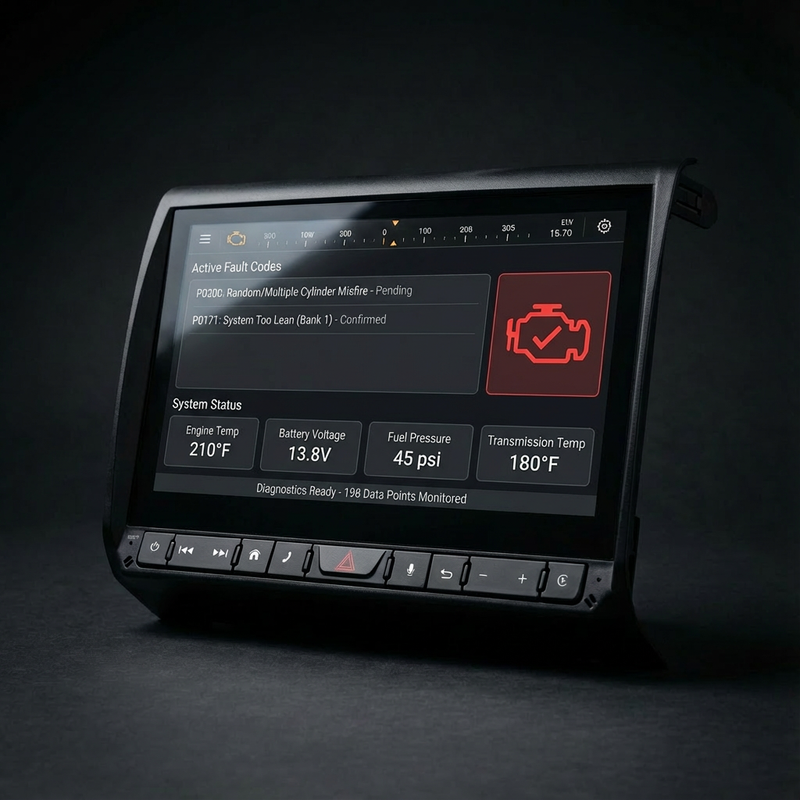 Live engine diagnostics