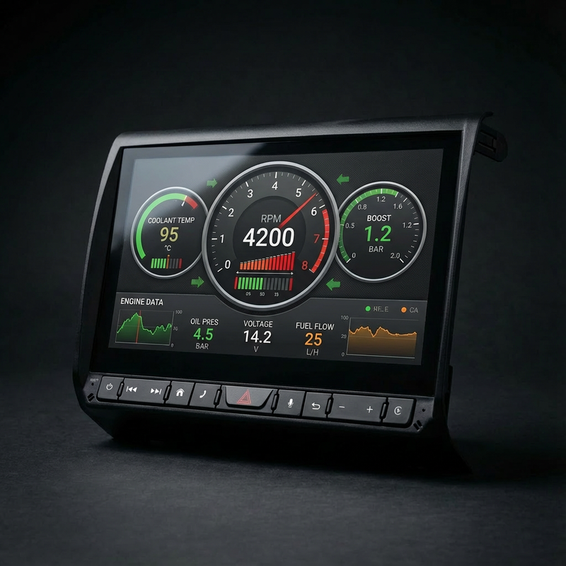 Live engine data
