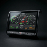 MK4 live engine data gauges on screen