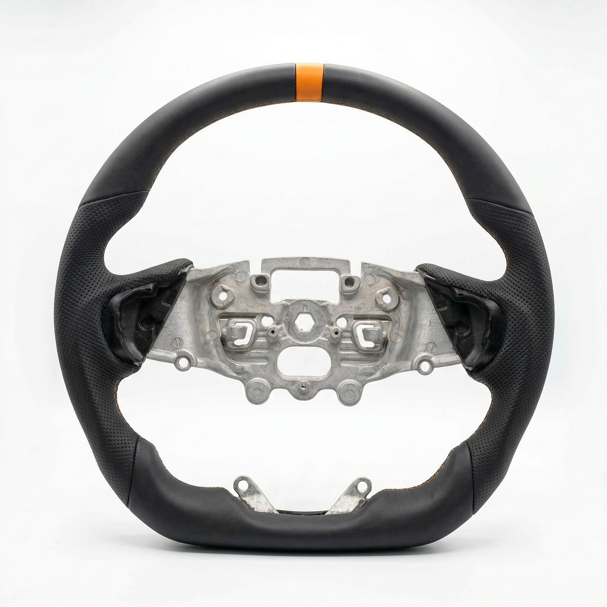 Sports Black Leather With Perforated Sides (Heated) Raptor Style Steering Wheel to suit Ford Ranger PX4 image 5 | PVS Automotive