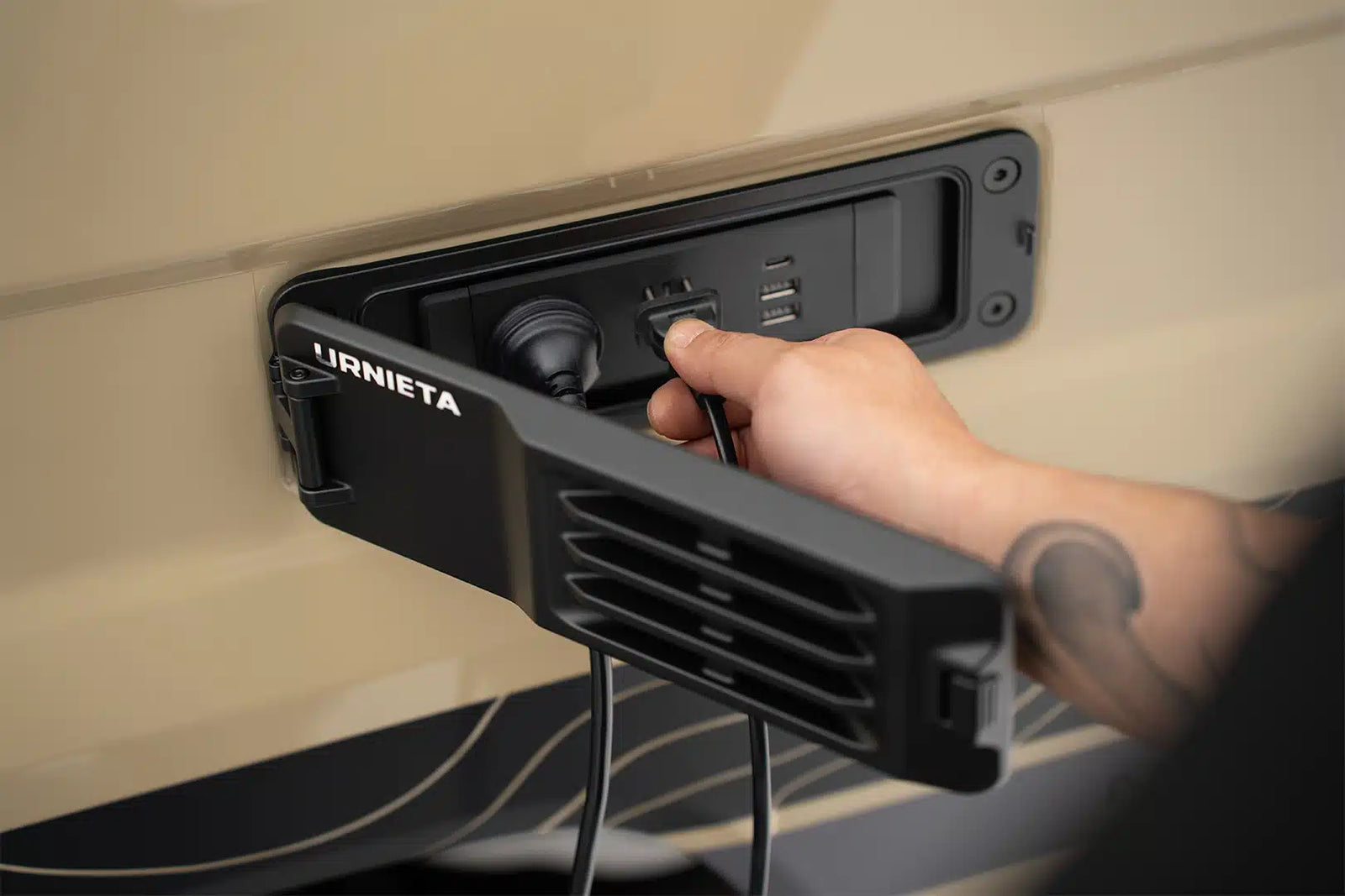 URNIETA Integrated Expansion Panel close-up detail | PVS Automotive