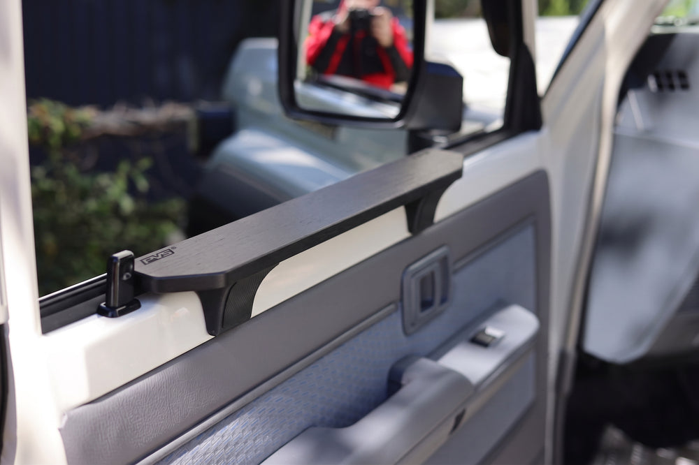 70 Series LandCruiser Armrest, Gabon Ebony Tapered (Pair)