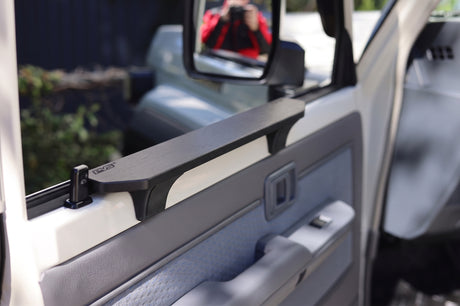 70 Series LandCruiser Armrest, Gabon Ebony Tapered | PVS Automotive