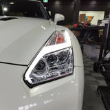 RTR Headlight Upgrade to suit Nissan R35 GTR 2007-2023 (PAIR) **PRE-ORDER FOR DECEMBER**