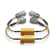 Clear/Crystal Turn Signal Side Marker + Front Corner Indicator Combo close-up detail | PVS Automotive