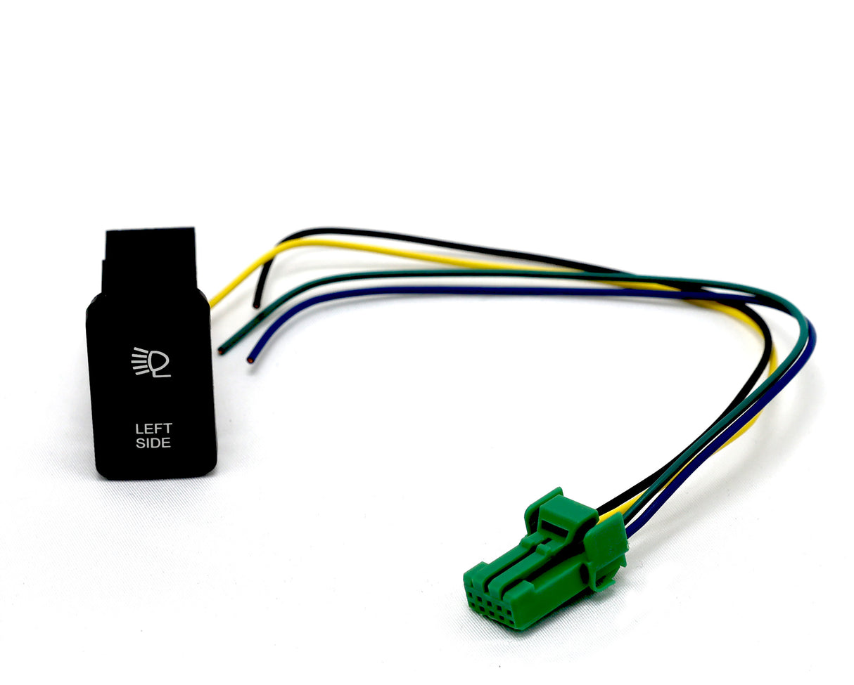 Vertical White LED Push Switch to suit 200 Series Landcruiser