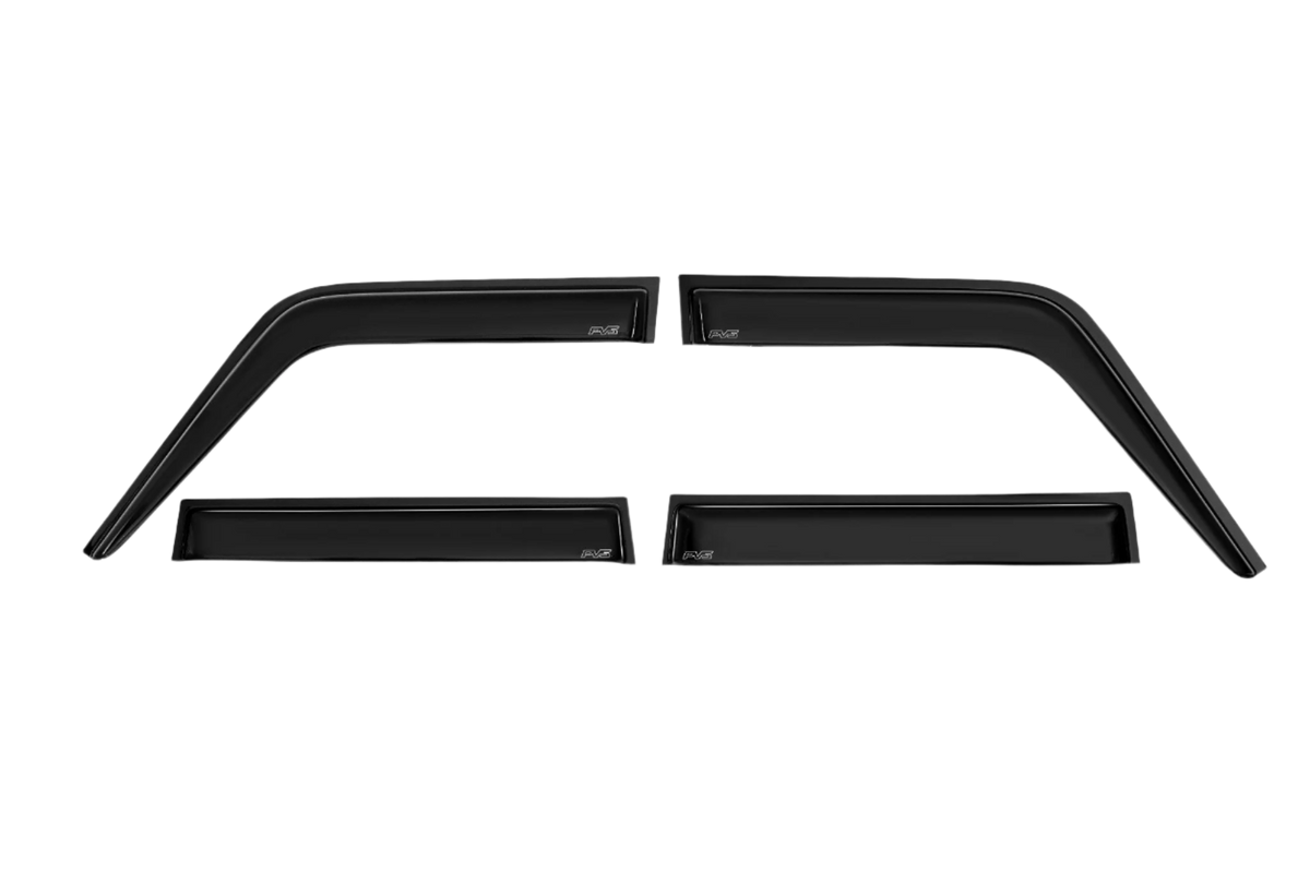 Slim Line Weather Shields to Suit Toyota LandCruiser 76/79 Series