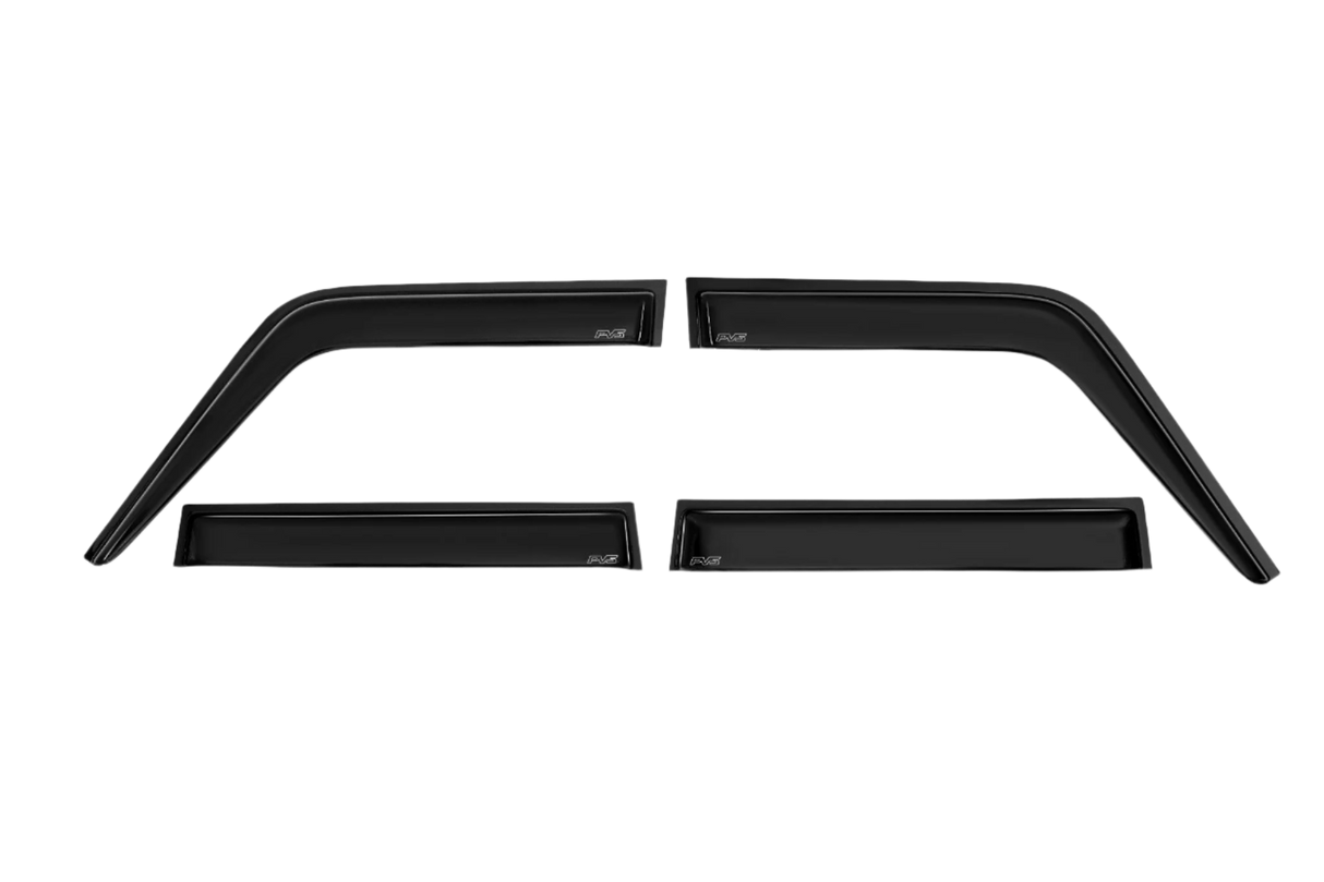 Slim Line Weather Shields to Suit Toyota LandCruiser 76/79 Series