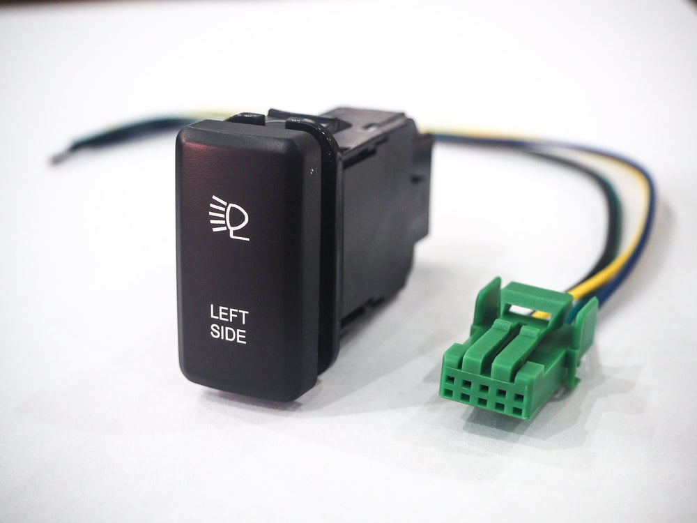 Left Side LED Push Switch to suit Toyota LandCruiser & Hilux