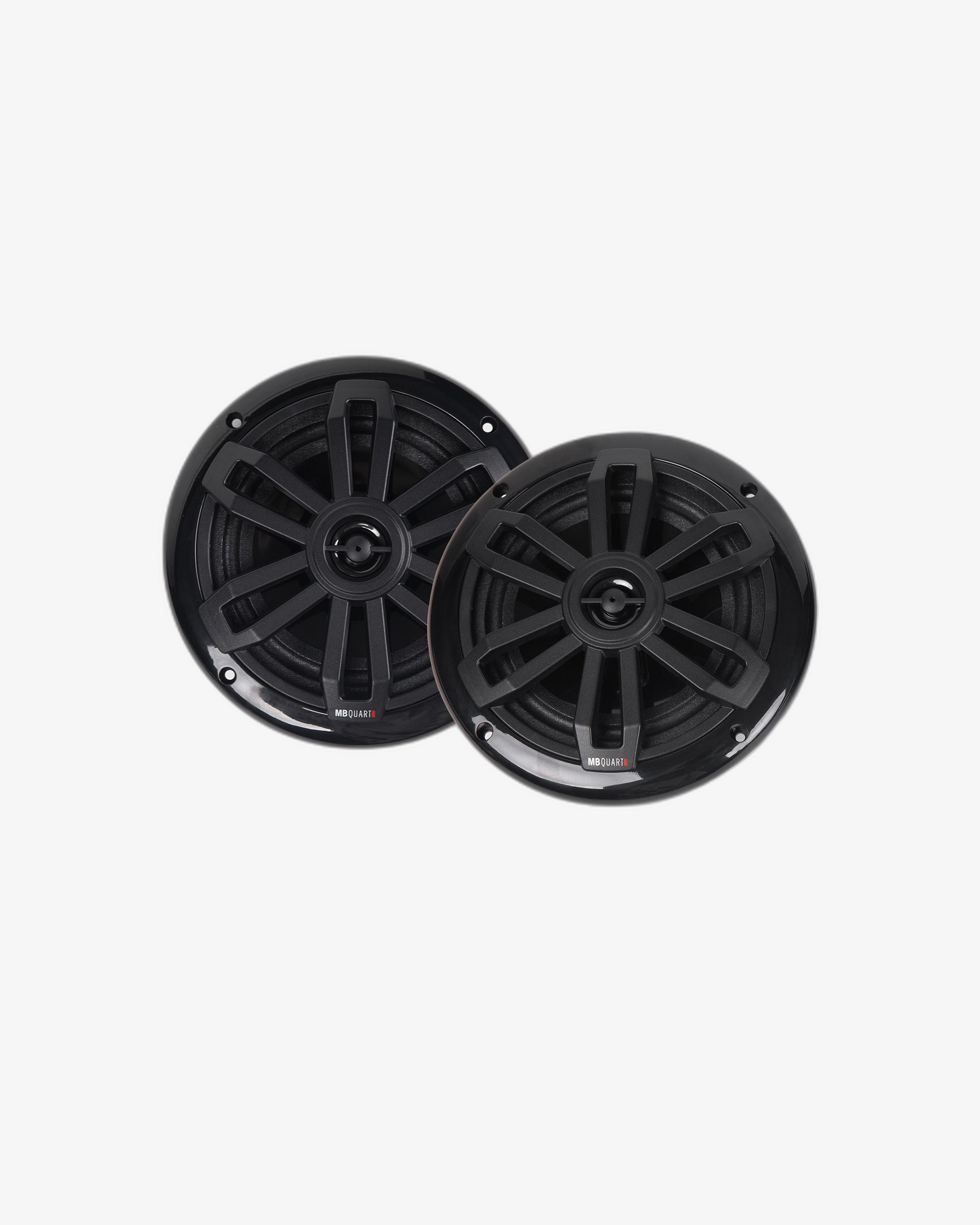 MBQuart 6.5" 2-Way Coaxial Slim Fit Nautic Formula Speaker (Black)