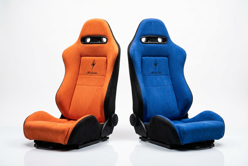 Option B Inspired Alcantara Racing Bucket Seats - Nissan S13 / S14 / S15 (Pair)
