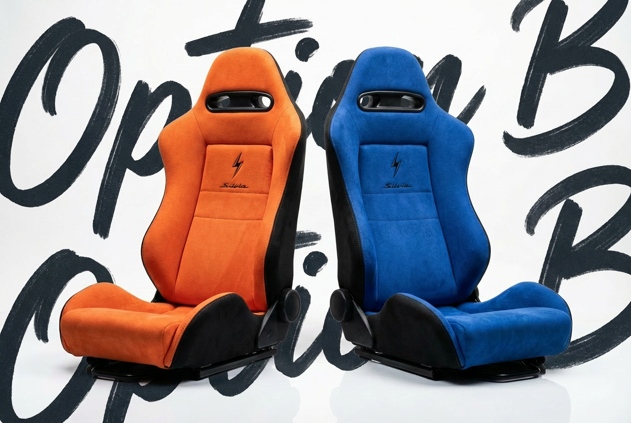 Option B Alcantara Racing Seats