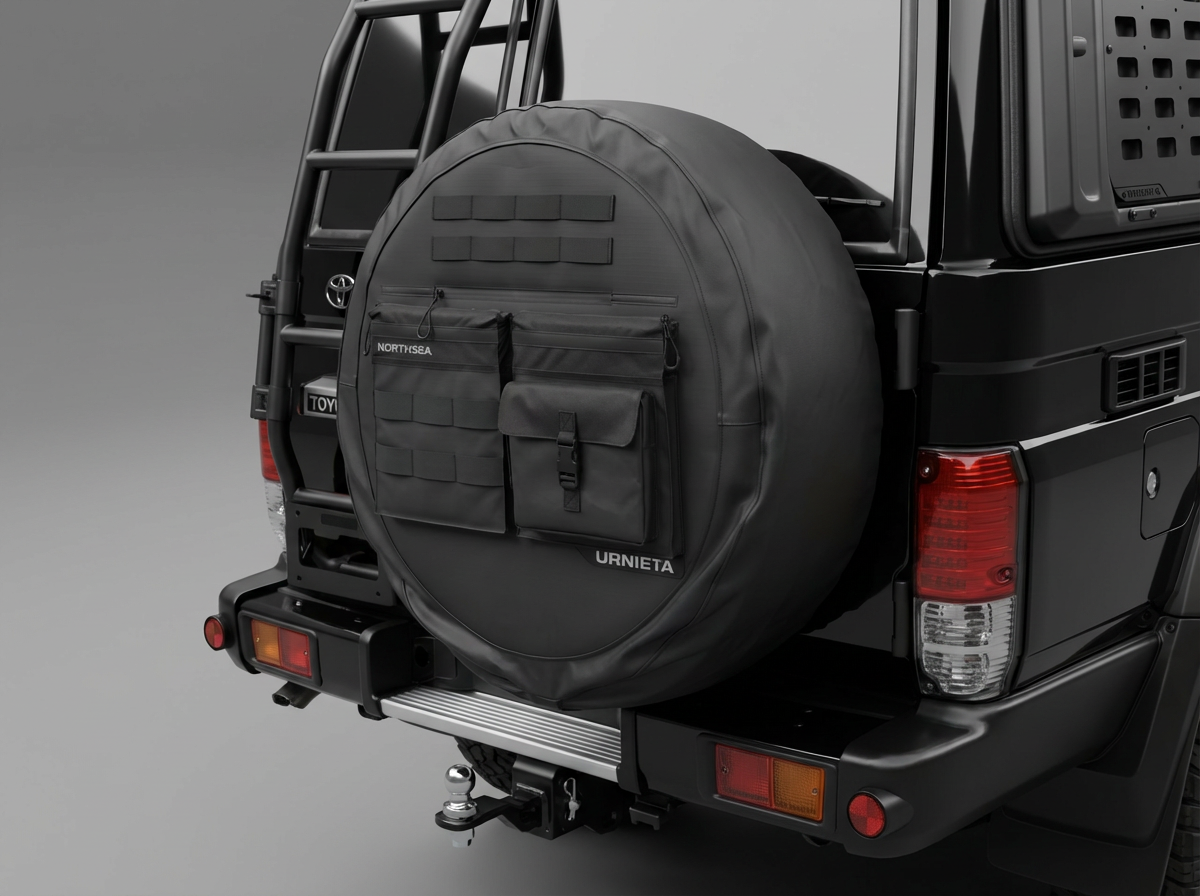 URNIETA Spare Tyre Cover | 76 Series LandCruiser Wagon