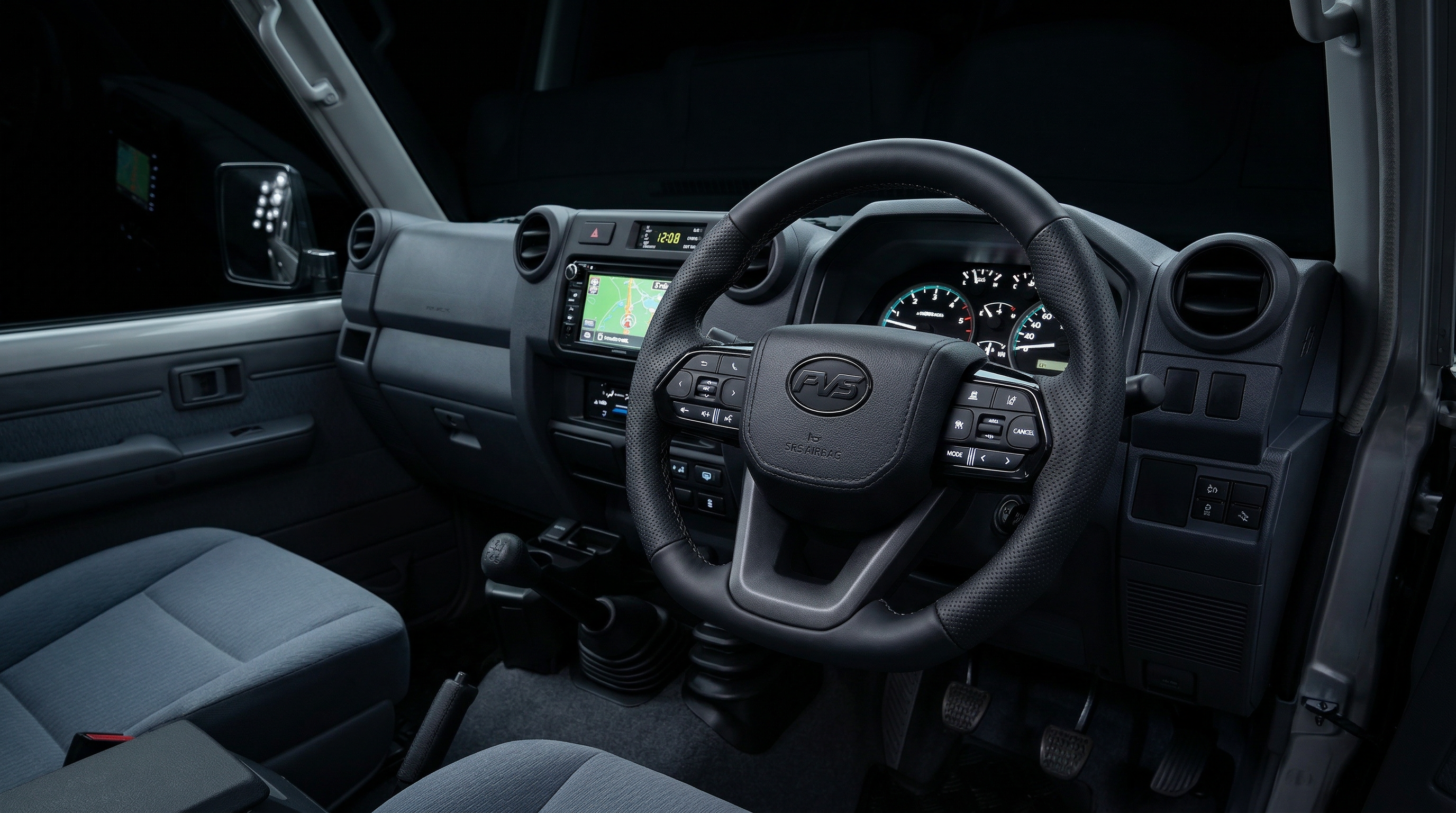 150 Prado Steering Wheel Upgrade Kit (2009-2015) Without Factory Steering Wheel Controls