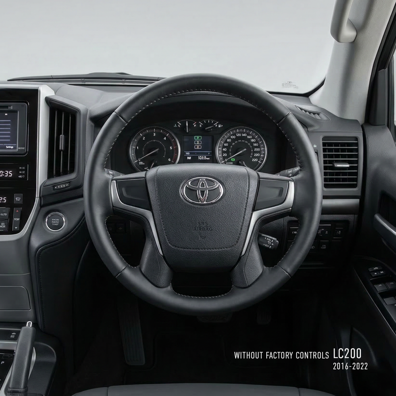 200 Series Steering Wheel Upgrade Kit (2016-2022) Facelift Without Factory Steering Wheel Controls | PVS Automotive