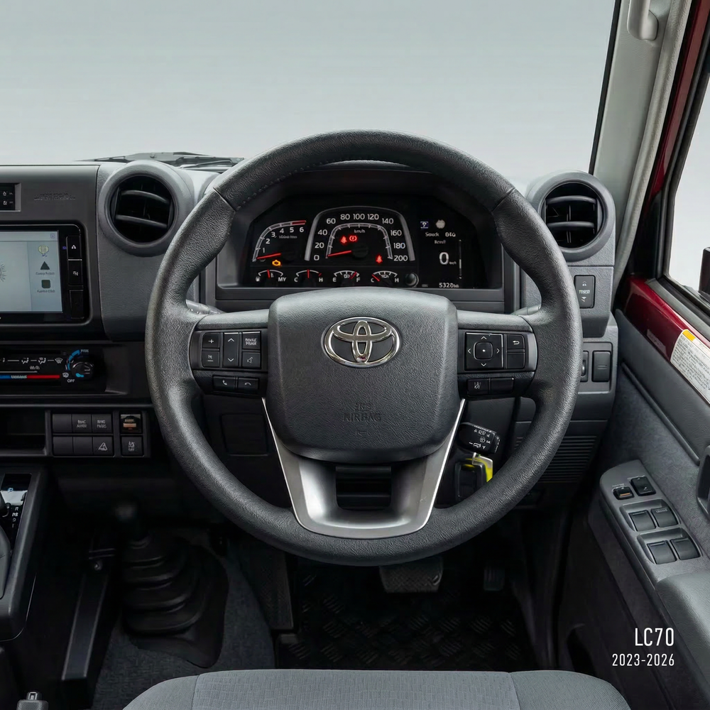 70 Series Steering Wheel Upgrade Kit (2023-2026) Facelift