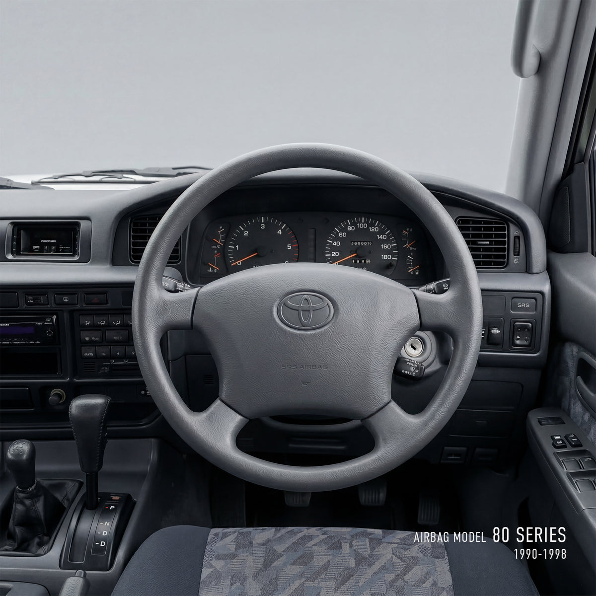 80 Series Steering Wheel Upgrade Kit (1990–1998) Airbag Model