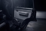 PVS custom rear door card, driver side, LC76 wagon
