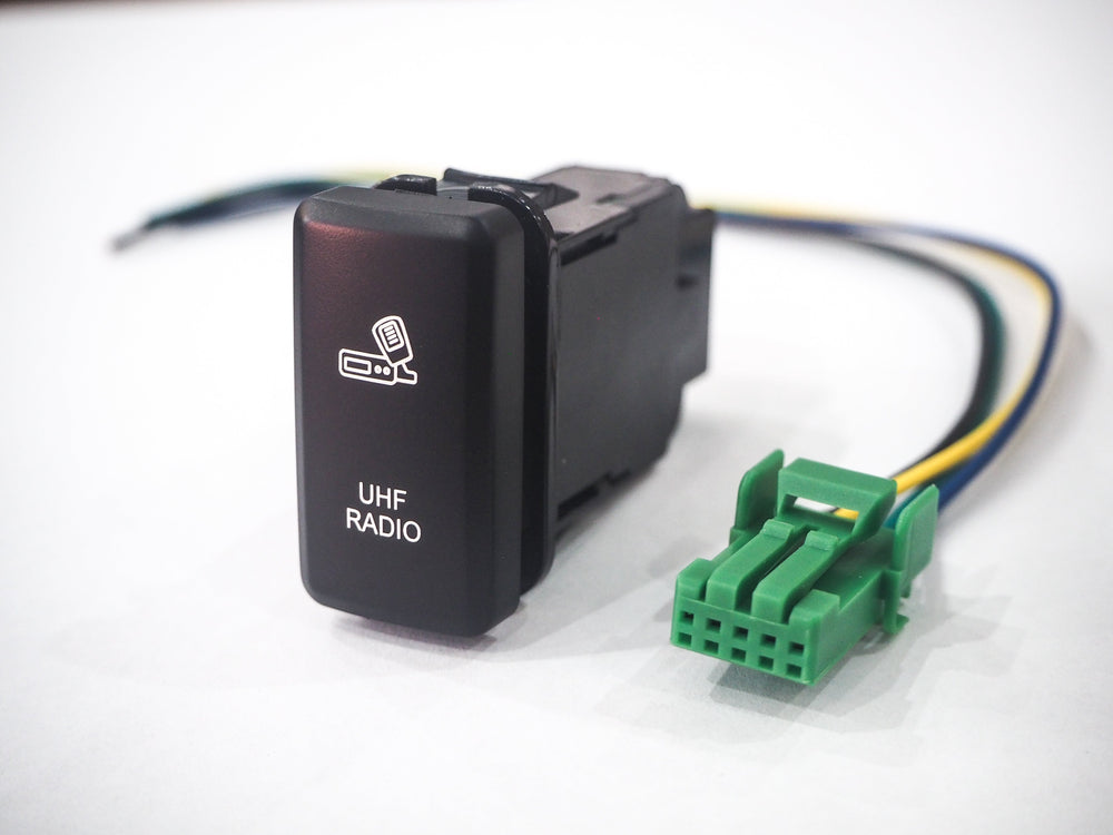 UHF Radio LED Push Switch to suit Toyota LandCruiser & Hilux