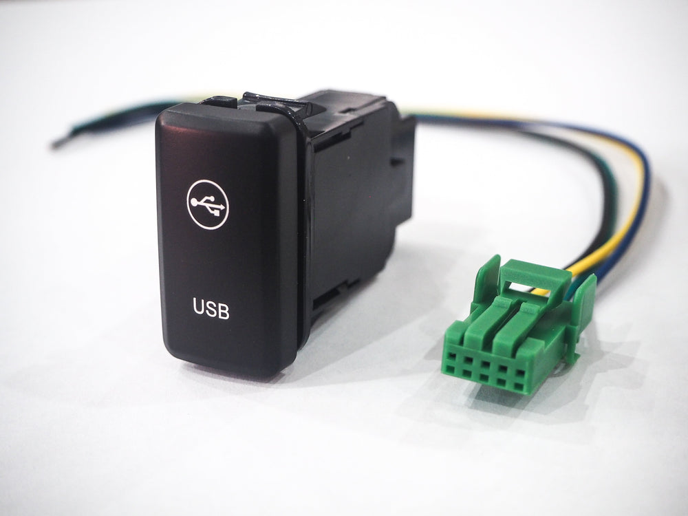 USB LED Push Switch to suit Toyota LandCruiser & Hilux