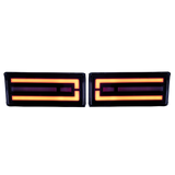 Smoked LED Rear Bar Lights Plug n Play for 70 Series LandCruiser | PVS Automotive
