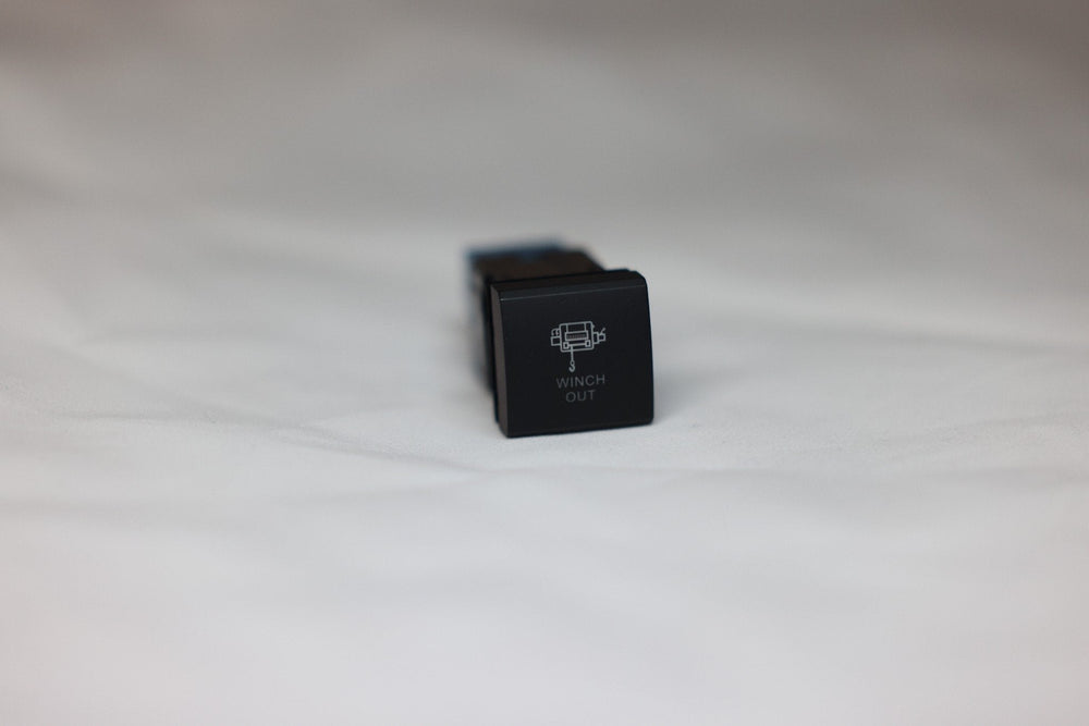 Winch Out LED Push Switch to suit Toyota LandCruiser & Hilux