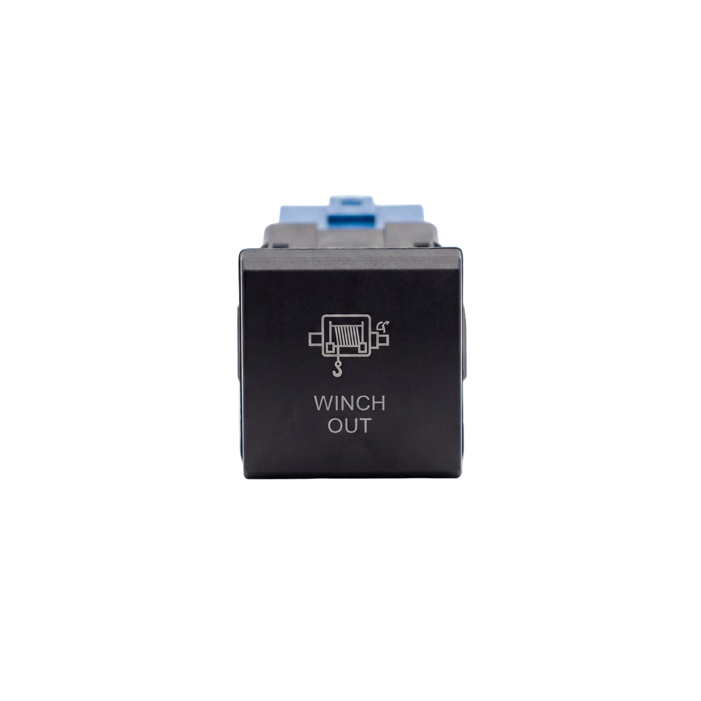 Winch Out LED Push Switch to suit Toyota LandCruiser & Hilux