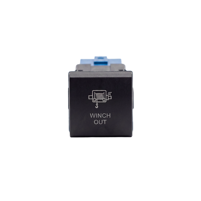 Winch Out LED Push Switch to suit Toyota LandCruiser & Hilux