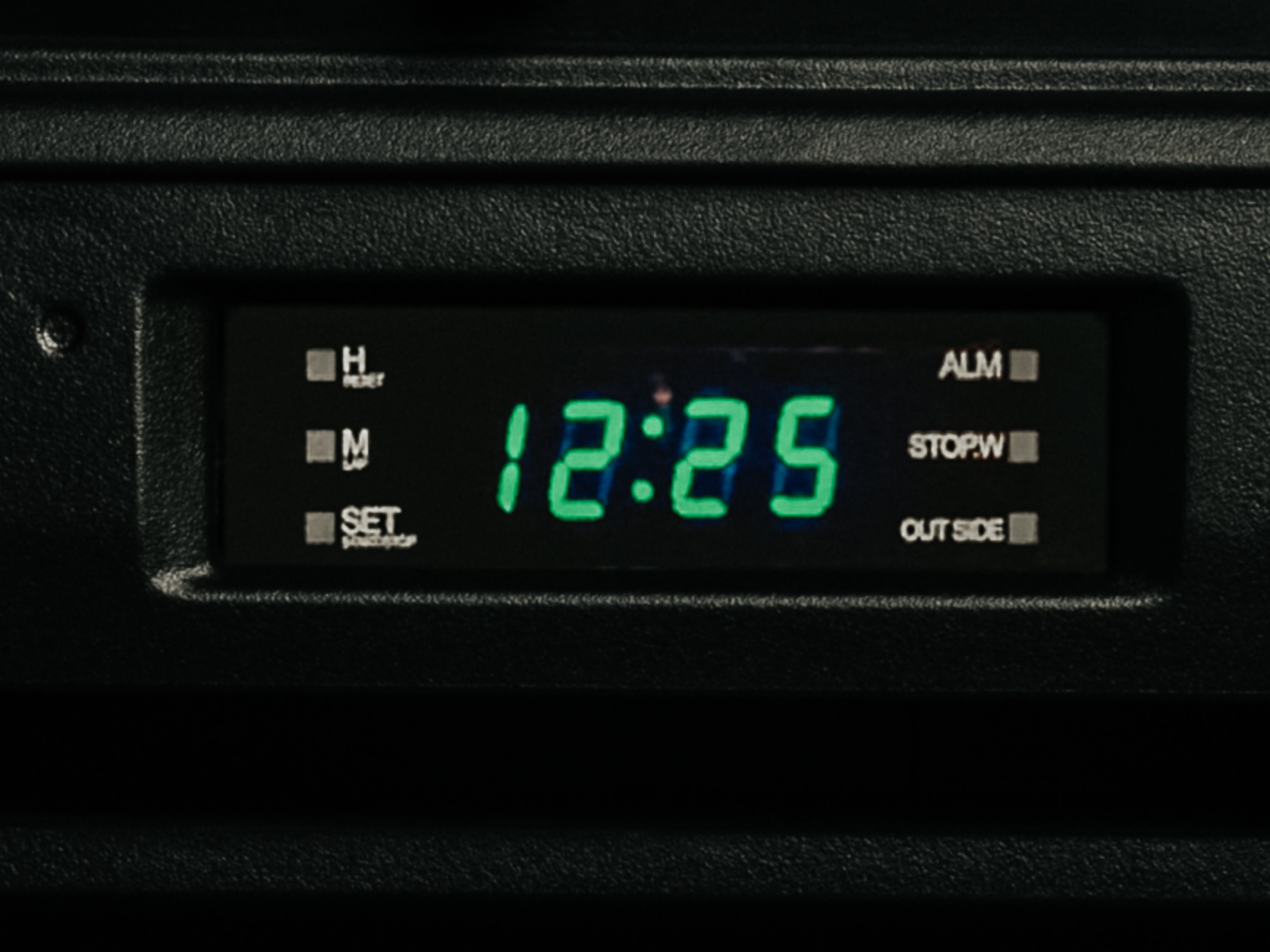 Factory clock relocated